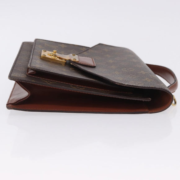 LOUIS VUITTON Monogram Monceau28 Hand Bag M51185 LV Auth 197753
