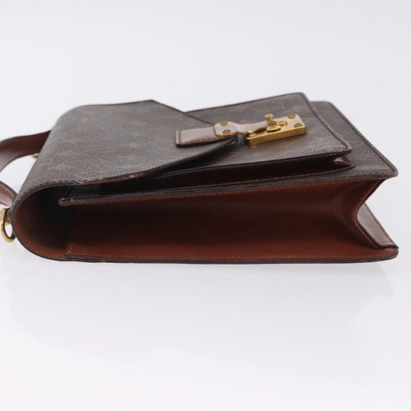 LOUIS VUITTON Monogram Monceau28 Hand Bag M51185 LV Auth 197753