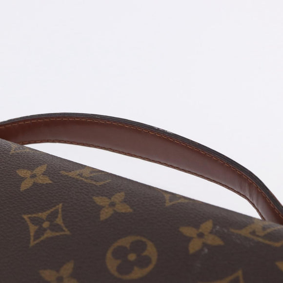 LOUIS VUITTON Monogram Monceau28 Hand Bag M51185 LV Auth 197753