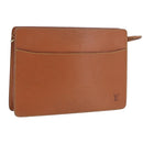 LOUIS VUITTON Epi Pochette Homme Clutch Bag Brown M52528 LV Auth 197754-1