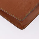LOUIS VUITTON Epi Pochette Homme Clutch Bag Brown M52528 LV Auth 197754-15
