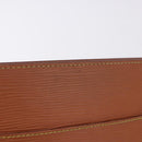 LOUIS VUITTON Epi Pochette Homme Clutch Bag Brown M52528 LV Auth 197754-17