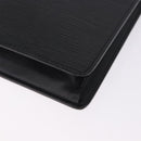 LOUIS VUITTON Epi Pochette Homme Clutch Bag Black M52522 LV Auth 197757-16
