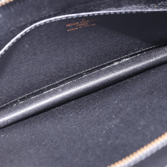 LOUIS VUITTON Epi Pochette Homme Clutch Bag Black M52522 LV Auth 197757