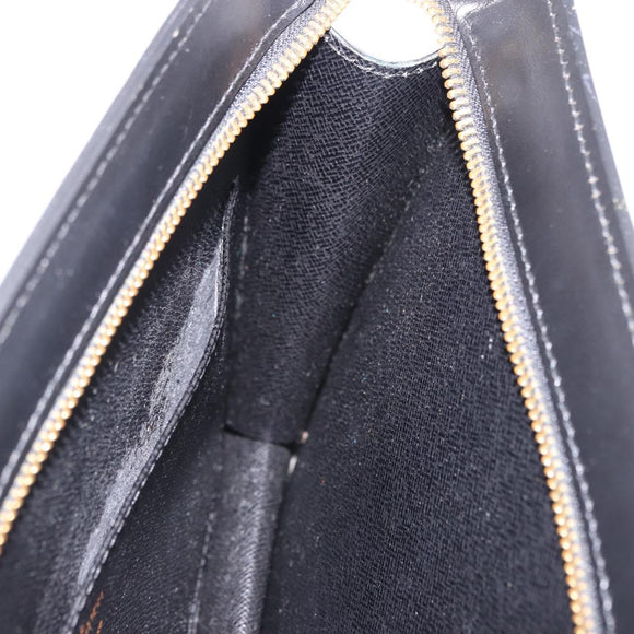 LOUIS VUITTON Epi Pochette Homme Clutch Bag Black M52522 LV Auth 197757