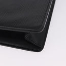 LOUIS VUITTON Epi Pochette Homme Clutch Bag Black M52522 LV Auth 197757-7