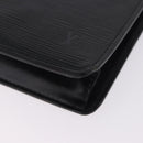 LOUIS VUITTON Epi Pochette Homme Clutch Bag Black M52522 LV Auth 197757-14