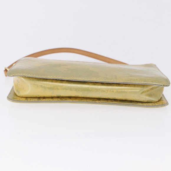LOUIS VUITTON Monogram Vernis Lexington Accessory Pouch Gris M91056 Auth 197761