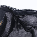PRADA Hand Bag Patent leather Black Gold Auth 197763A-18