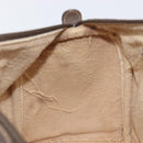 GUCCI GG Supreme Web Sherry Line Hand Bag PVC Beige Gold 40 02 007 Auth 197765-21