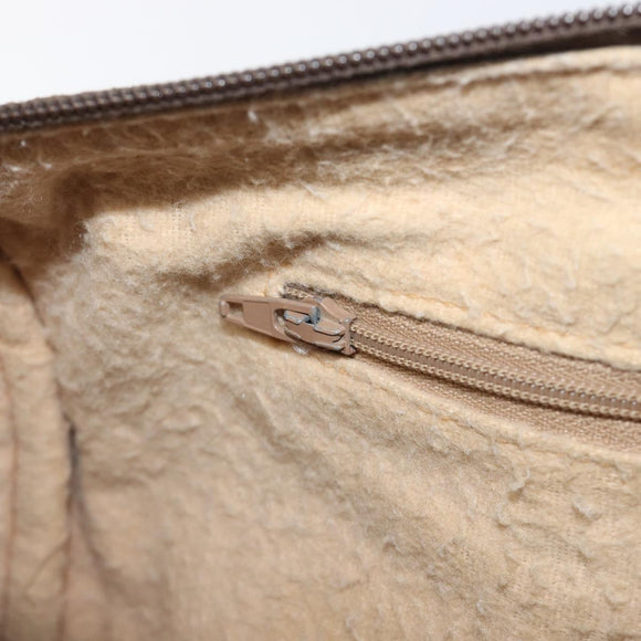 GUCCI GG Supreme Web Sherry Line Hand Bag PVC Beige Gold 40 02 007 Auth 197765