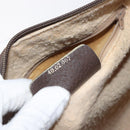 GUCCI GG Supreme Web Sherry Line Hand Bag PVC Beige Gold 40 02 007 Auth 197765-12