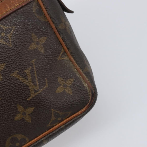 LOUIS VUITTON Monogram Compiegne 23 Clutch Bag M51847 LV Auth 197766