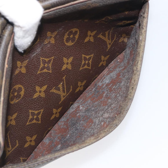 LOUIS VUITTON Monogram Compiegne 23 Clutch Bag M51847 LV Auth 197766