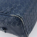 BOTTEGA VENETA INTRECCIATO Clutch Bag Leather Navy Auth 197768-16