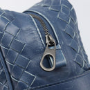 BOTTEGA VENETA INTRECCIATO Clutch Bag Leather Navy Auth 197768-10