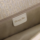 Christian Dior Trotter Canvas Hand Bag Gold Auth 197782SAM-20