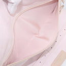 CHANEL Matelasse 2.55 Accessory Pouch Lamb Skin Pink Gold CC Auth 197784V-17