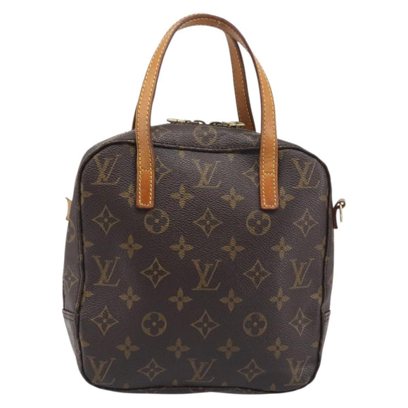LOUIS VUITTON Monogram Spontini Hand Bag M47500 LV Auth 197789