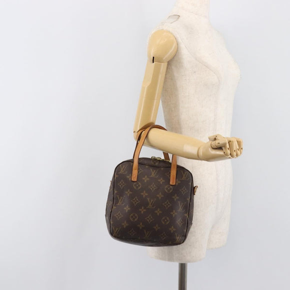 LOUIS VUITTON Monogram Spontini Hand Bag M47500 LV Auth 197789