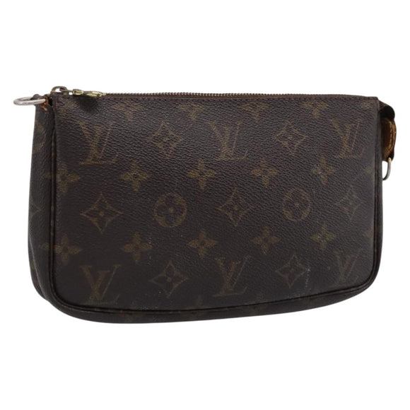 LOUIS VUITTON Monogram Pochette Accessoires Pouch M51980 LV Auth 197792