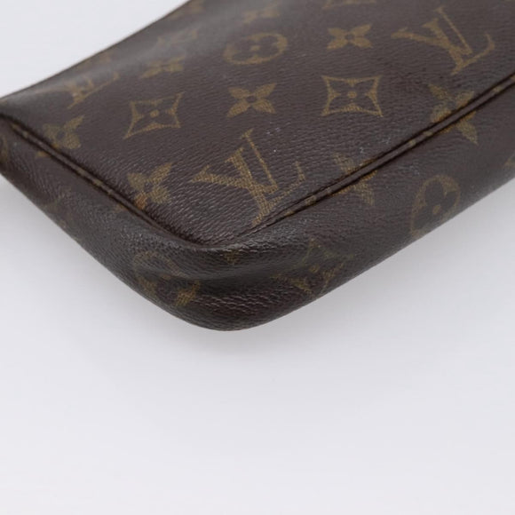 LOUIS VUITTON Monogram Pochette Accessoires Pouch M51980 LV Auth 197792