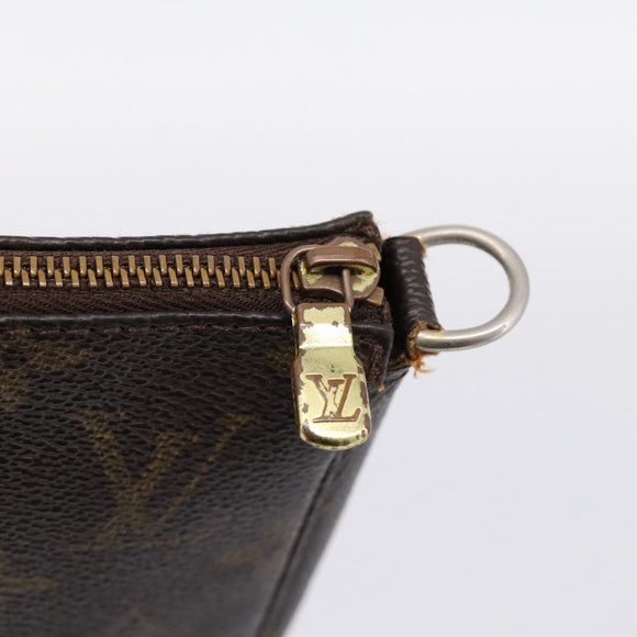 LOUIS VUITTON Monogram Pochette Accessoires Pouch M51980 LV Auth 197792