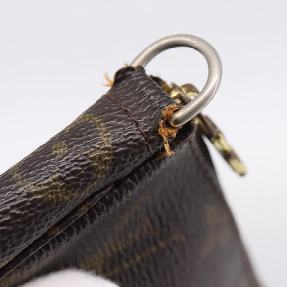 LOUIS VUITTON Monogram Pochette Accessoires Pouch M51980 LV Auth 197792
