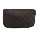 LOUIS VUITTON Monogram Pochette Accessoires Pouch M51980 LV Auth 197792-13