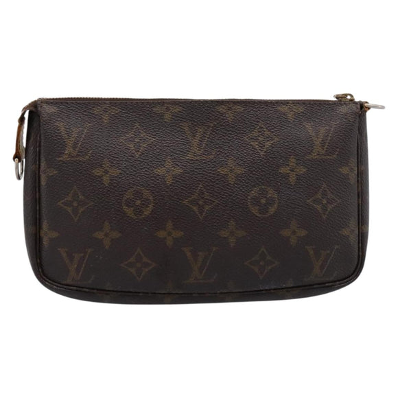 LOUIS VUITTON Monogram Pochette Accessoires Pouch M51980 LV Auth 197792