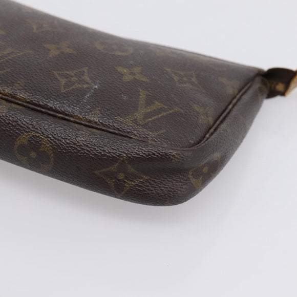 LOUIS VUITTON Monogram Pochette Accessoires Pouch M51980 LV Auth 197792