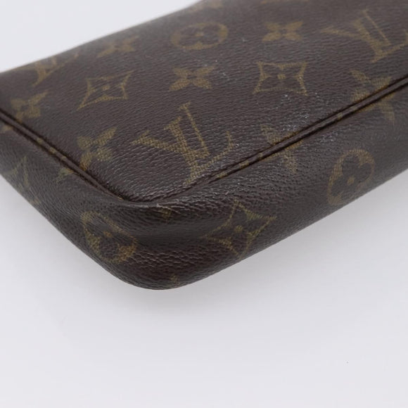 LOUIS VUITTON Monogram Pochette Accessoires Pouch M51980 LV Auth 197792