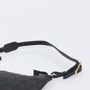 GUCCI Jackie Shoulder Bag Leather Black Gold 001 4128 Auth 197798V-8