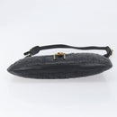 GUCCI Jackie Shoulder Bag Leather Black Gold 001 4128 Auth 197798V-9