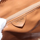 CELINE Macadam Canvas Shoulder Bag PVC Beige Gold Auth 197804-18