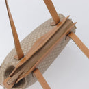 CELINE Macadam Canvas Shoulder Bag PVC Beige Gold Auth 197804-6