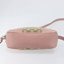 GUCCI GG Canvas Shoulder Bag Beige Gold 449413 Auth 197806A-10