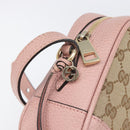 GUCCI GG Canvas Shoulder Bag Beige Gold 449413 Auth 197806A-15