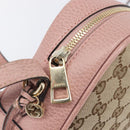GUCCI GG Canvas Shoulder Bag Beige Gold 449413 Auth 197806A-16