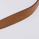 CELINE Macadam Canvas Shoulder Bag PVC Leather Brown Gold Auth 197808V-9