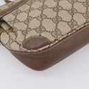 GUCCI GG Supreme Shoulder Bag PVC Beige Gold 007 90 0017 Auth 197810-11