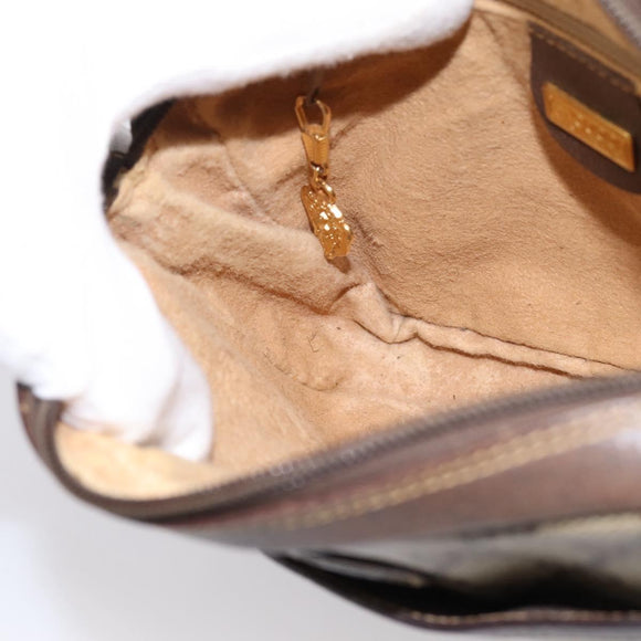 GUCCI GG Supreme Shoulder Bag PVC Beige Gold 007 90 0017 Auth 197810