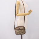 GUCCI GG Supreme Shoulder Bag PVC Beige Gold 007 90 0017 Auth 197810-23