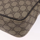 GUCCI GG Supreme Shoulder Bag PVC Beige Gold 233268 Auth 197812-18