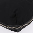 PRADA Shoulder Bag Nylon Black Silver Auth 197814A-16