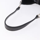 PRADA Shoulder Bag Nylon Black Silver Auth 197814A-7