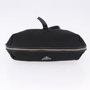 PRADA Shoulder Bag Nylon Black Silver Auth 197814A-5