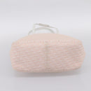 Christian Dior Trotter Canvas Shoulder Bag Pink Silver Auth 197815A-10