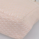 Christian Dior Trotter Canvas Shoulder Bag Pink Silver Auth 197815A-11