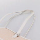 Christian Dior Trotter Canvas Shoulder Bag Pink Silver Auth 197815A-9